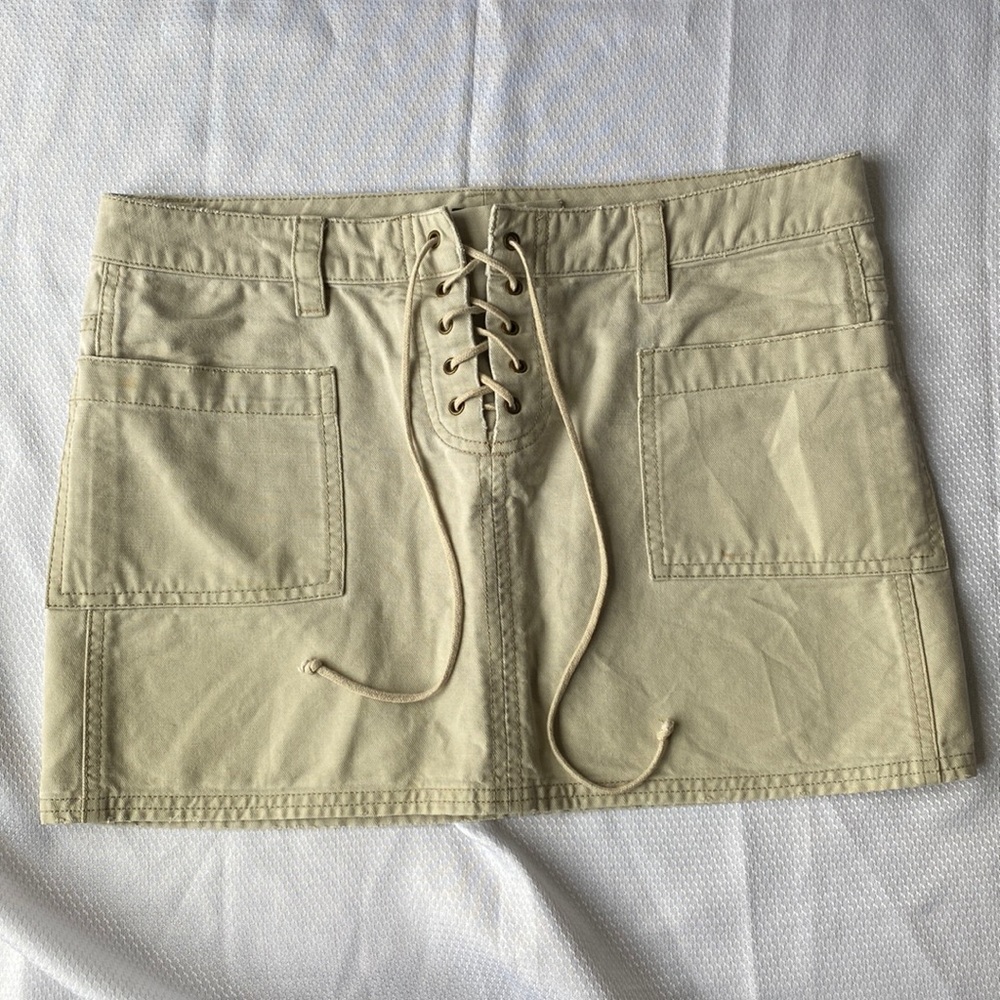 American Eagle Vintage y2k Mini Low rise Skirt size S